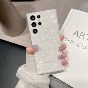 Funda de teléfono móvil popular de Tpu con purpurina luminosa de lujo con patrón de concha para <span class=keywords><strong>Samsung</strong></span> <span class=keywords><strong>Galaxy</strong></span> S24 S25 Ultra - Product Image 3