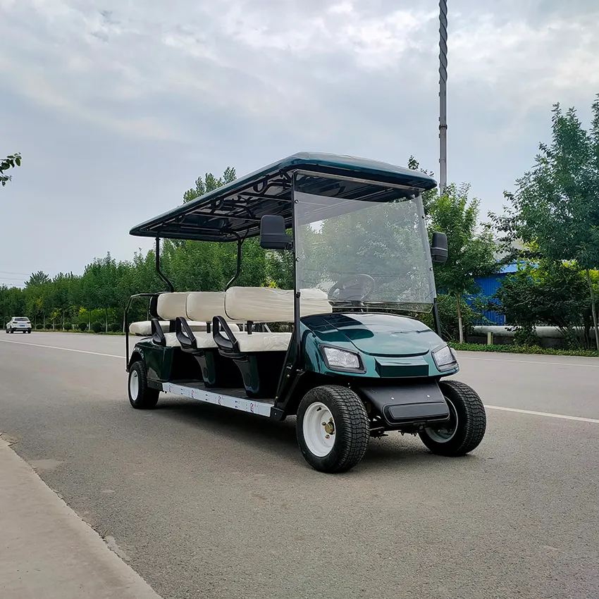 Alta Qualidade Golf Club Car Sightseeing Ônibus Elétrico Carrinhos De Golfe Elétrico 2 A 4 A 6 A 8 Assentos