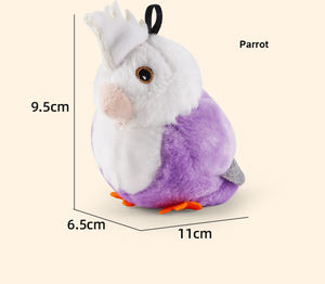 Capibara uccello suono gatto giocattolo appeso uccello gatto Teaser giocattolo interattivo gattino gioco cane gioco esercizio giocattolo con suoni di animali - Product Image 6