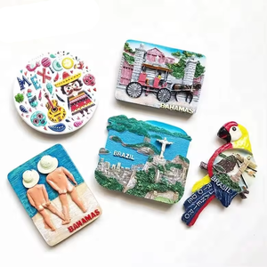 Werbe geschenk Tourist Souvenir Harz Kühlschrank Magnet Design Südamerika nisches Brasilien Peru Mexiko Chile Venezuela - Product Image 2