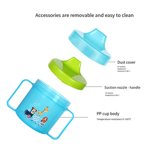 <span class=keywords><strong>Vaso</strong></span> Antiderrames con Asa de Pato para Niños, Diseño de Dibujos Animados, 200 ml de Capacidad, Flujo Medio, para Bebés de 3 Meses o Más, Exclusivo de Smliebear SS - Product Image 2