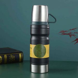 Vacuum Insulated Stainless Steel Tumbler With Handle and Lid - Product Image 5