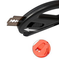 Cutter de sécurité Meihui Art pour papier d'emballage, découpeur de film vinyle, couteau pour wraps de voiture, couteau à vinyle artisanal, couteau utilitaire