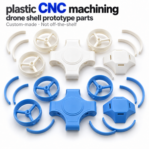 Servicios de Mecanizado Personalizados OEM, Mecanizado CNC de Precisión, Carcasa de Plástico ABS PMMA PTFE PPS para UAV Android, Prototipo de Torneado CNC - Product Image 1
