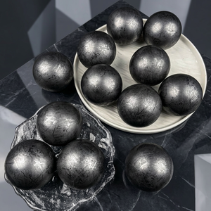 Esfera <span class=keywords><strong>de</strong></span> Shungita Natural Pulida <span class=keywords><strong>de</strong></span> Alta Calidad al por Mayor, Bola <span class=keywords><strong>de</strong></span> Energía Curativa, Ideal para Decoración del Hogar - Product Image 2