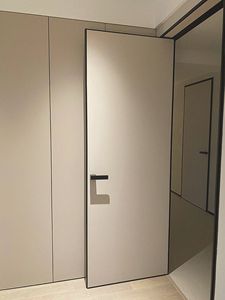 Puertas Interiores Modernas de WPC de Buena Calidad, Resistentes al Agua, con Acabado y Marco para Apartamento, Villa, Cocina y Patio - Product Image 3