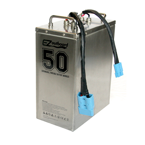 โปรโมชั่นใหม่ แบตเตอรี่ 48V 50Ah สแตนเลสสตีล พร้อมระบบจัดการแบตเตอรี่อัจฉริยะ (BMS) สำหรับอะไหล่เครื่องยนต์เรือเดินทะเล - Product Image 2