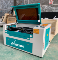Machine de gravure laser CO2 de bureau Wattsan 0503, graveur laser 0503 50W 500*300mm CNC