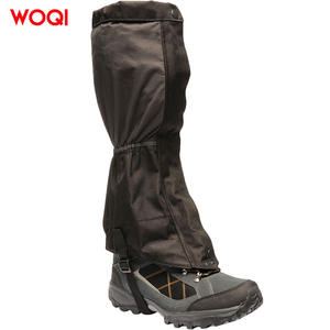 Guêtres de randonnée Woqi, protection imperméable pour les jambes, pour la montagne, unisexe, vert olive, tissu Oxford - Product Image 1