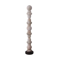Lampadaire Nordique Moderne Minimaliste, Luminaire Créatif en Albâtre Naturel pour Décoration, Idéal à Côté du Canapé de Salon, pour Chambre et Hôtel