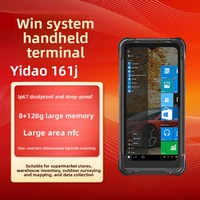 Tablette PC collecteur de données étanche à la poussière Windows 11/10 système 6.5 "affichage 1920x1080 8 Go de mémoire 4G reconnaissance de codes à barres