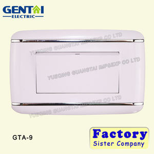 Enchufe eléctrico de alta calidad de 1 banda doble 3 EE. UU. Enchufe montado en la pared e interruptor - Product Image 5