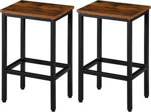 Taburete <span class=keywords><strong>de</strong></span> Bar rectangular <span class=keywords><strong>de</strong></span> metal industrial, taburetes <span class=keywords><strong>de</strong></span> Bar pequeños y estrechos con reposapiés para comedor - Product Image 6