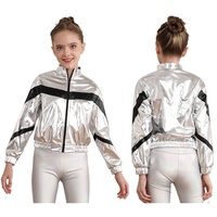 6-14 Enfants Formation Dancewear Ensemble Filles Moderne Stage Danse Performance Porter Enfant Hip Hop Danse Costumes