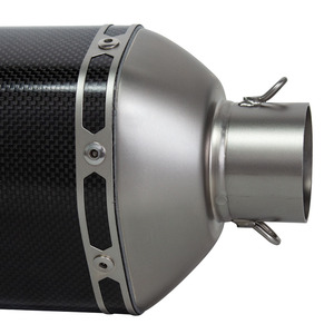 Sistema de Escape RS 457 para Aprilia RS457 2024 2025 2026, Tubo de Escape para Motocicleta, Silenciador de Carbono <span class=keywords><strong>AKRA</strong></span> de 470 mm con DB Killer - Product Image 5
