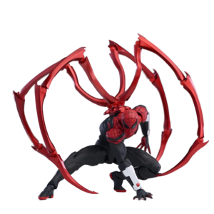 Nouvelle figurine d'action ZT Spider-Man en PVC, échelle 1:12, thème anime, avec souffleur d'air supérieur, <span class=keywords><strong>noir</strong></span> et rouge, décoration de super-héros 2026 - Product Image 1
