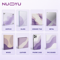 Imprimante à plat UV A2 pour l'impression personnalisée de logos sur coques de téléphone avec encre blanche et vernis, conforme RoHS, OEM ODM