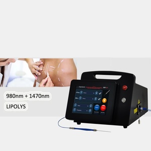 Máquina de Liposucción Láser de Diodo Portátil de 1470/980nm, Pantalla Táctil a Color de 10.4 Pulgadas, Refrigeración por Aire para Adelgazamiento, Reducción de Grasa y Rejuvenecimiento de la Piel - Product Image 1