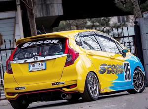 Adatto per 2014-2018 <span class=keywords><strong>Honda</strong></span> Fit GK RS body <span class=keywords><strong>kit</strong></span> paraurti anteriore griglia paraurti Posteriore - Product Image 4
