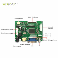 Écran LCD industriel LVDS 40 broches FPC de 7 pouces, modules d'affichage tactile 60 Hz, écran LCD de 7 pouces 1024*600