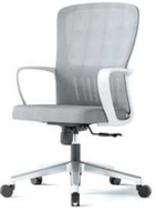 Chaise de bureau moderne en maille avec base papillon en aluminium, élévateur à gaz, chaise ergonomique pour ordinateur, vente en gros directe d'usine, MOQ 5