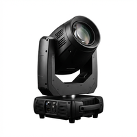 Projecteur LED mobile 3-en-1 BSW professionnel 300W Beam Spot Wash hybride DMX512 pour DJ, club, concert, théâtre
