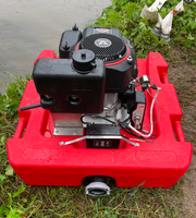 Équipement de lutte contre l'incendie de qualité supérieure, moteur à essence 13 CV, pompe d'irrigation flottante