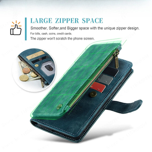 NOUVEAU Étui portefeuille en cuir pour Samsung Galaxy S25 S24 S23 Plus <span class=keywords><strong>S22</strong></span> S21 S20 <span class=keywords><strong>Ultra</strong></span> A54 A55 avec béquille et rabat - Product Image 5