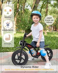 Vélo d'équilibre électrique 3-en-1 pour enfants avec amortisseur et pneus gonflables pour l'exercice en extérieur (4-9 mois) - Product Image 3