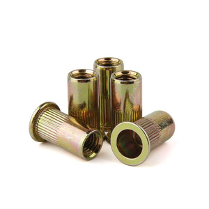 Écrous rivetés à tête plate de haute qualité Insert fileté à tête plate Écrous à rivets <span class=keywords><strong>Erickson</strong></span> Écrou à rivet avec trou - Product Image 2