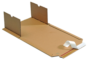 DREI V Tear Strip Multiwell 358E Stabilisateurs brevetés Boîte de papier de livre en carton ondulé dur solide - Product Image 2