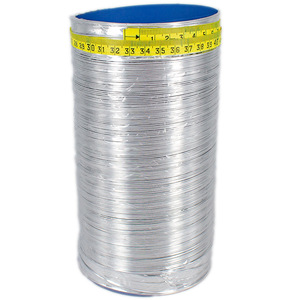 Tuyau d'évacuation flexible en aluminium Jiuwanli de 100 mm pour ventilateur de salle de bain - Product Image 1