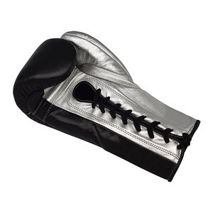 Gants de boxe en cuir personnalisés à logo, très demandés, respirants et professionnels, équipement de protection pour les arts martiaux - Product Image 5