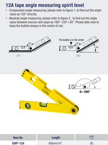 Thước Đo Góc 400Mm Thước Đo Tinh Thần Cấp 2 Lọ Nhôm Thước Đo Tinh Thần - Product Image 6