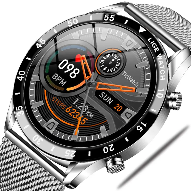 OEM Accept LIGE 0189 Hot Selling Multifunction Sports Watch Blood Pressure Monitoring Heart Rate Watch Waterproof Reloj