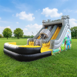 WINSUN Toboggan Gonflable Sec Personnalisé en PVC, Château Ancien, pour Adultes et Enfants, Usage Éducatif, Public et Commercial, à Fort Débit d'Air - Product Image 1