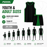 Conjunto de Uniforme de Baloncesto Personalizado, Camiseta y Pantalones Cortos de Malla Transpirable, Nombre y Número del Equipo Personalizados para Clubes Europeos, Escuelas y Academias
