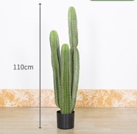 Plante tropicale Aménagement paysager PU Pole Cactus Colonne Rempotage Grande Simulation Cactus Plantes du désert