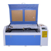 Machine de gravure et de découpe laser CO2 refroidie à l'eau Ruida 4060/9060 50W-100W pour cuir, bois/MDF/acrylique, contreplaqué, caoutchouc