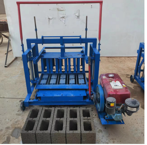 Mesin cetak bata blok berongga beton hidrolik Manual dengan Motor dan ekstruder vakum operasi mudah - Product Image 4