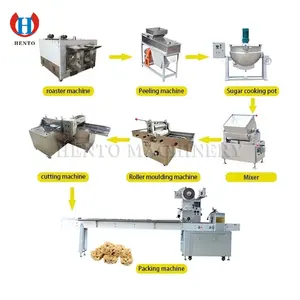 Hochwertige Getreideprotein-Energieriegel-Produktions linie/Nuss-Erdnuss-Bonbon-Herstellungs ausrüstung/Reiskuchen-Hersteller
