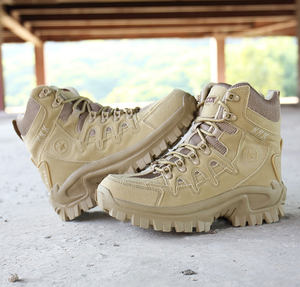 Black Desert UNZHUO MAKE UZMK Desert <b>Hiking</b> <b>Boots</b> China Made Stock Cheap - Product Image 5