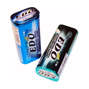 Tùy Chỉnh Xách Tay Lật Nắp Hộp Thiếc Trong Bạc Hà Để Lưu Trữ Cà Phê Lozenges Nhai Kẹo Cao Su Đồ Ăn Nhẹ Sôcôla Đường Vitamin - Product Image 2