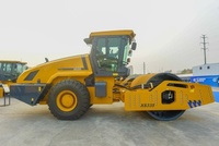 Rouleau vibratoire à tambour unique de 33,5 tonnes XS335 avec moteur, pompe et engrenage, haute efficacité, puissance de 140 kW