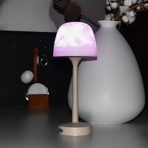 Настольная лампа-проектор «Водная волна» с RGB-подсветкой, сенсорным управлением, регулировкой яркости, USB-зарядкой, беспроводная, ночник - Product Image 2