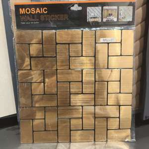 Autocollant mural en mosaïque PET auto-adhésif, carrelage décoratif à <span class=keywords><strong>coller</strong></span> et à dé<span class=keywords><strong>coller</strong></span> pour la décoration de la maison - Product Image 4