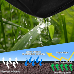 100% <span class=keywords><strong>PP</strong></span> vật liệu không dệt Weed Mat kiểm soát vải cho vườn rau cảnh quan môi trường nông nghiệp cắt dệt vẽ - Product Image 3