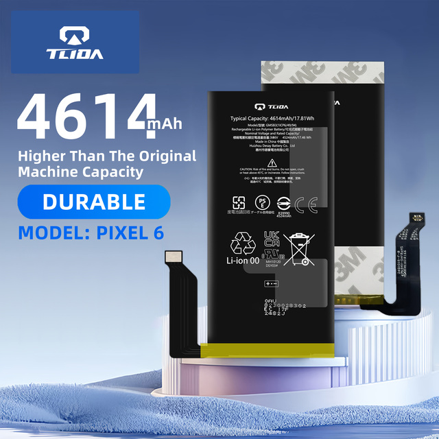 TLIDA GMSB3 4614mAh 3.85V Rechargeable Battery for Google Pixel 6 (GB7N6/G9S9B16)-Brand New A+ Grade 12 Months Warranty in Stock