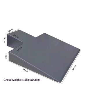 BETTER <strong>Pilates</strong> Pregnant Triangular Shovel Pillow Cushion <strong>Maternity</strong> Mat PU Material (Model 001) Auxiliary Teaching Tool - Product Image 5