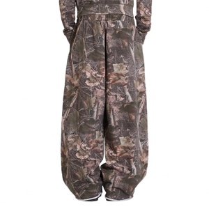 ราคาขายส่ง กางเกงจ็อกเกอร์ลายพรางวูดแลนด์ทรงหลวมใส่สบาย สไตล์ลำลองแฟชั่นสำหรับทุกเพศ พิมพ์โลโก้ได้ตามต้องการ - Product Image 2